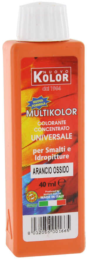 COLORANTE UNIVERSALE ML.40 ARANCIO OSS. 100RL  PZ 12,0