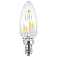 Lampada wire led oliva incanto century calda volt 230 watt 4 lumen 470 e14 (5 pezzi) Century