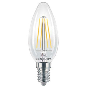 Lampada wire led oliva incanto century calda volt 230 watt 4 lumen 470 e14 (5 pezzi) Century