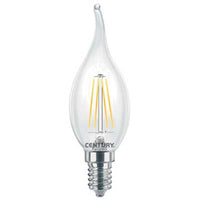 Lampada wire led fiamma incanto century calda volt 230 watt 4 lumen 470 e14 (5 pezzi) Century