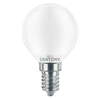 Lampada wire led sfera incanto saten century calda volt 230 watt 6 lumen 806 e14 (5 pezzi) Century