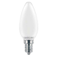 Lampada wire led oliva incanto saten century fredda volt 230 watt 6 lumen 806 e14 (5 pezzi) Century