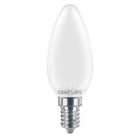 Lampada wire led oliva incanto saten century fredda volt 230 watt 4 lumen 470 e14 (5 pezzi) Century