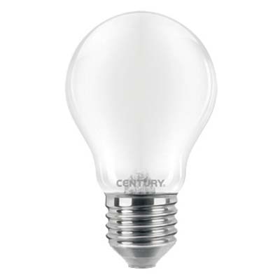 Lampada wire led goccia incanto saten century fredda volt 230 watt  8 lumen 806 e27 (5 pezzi) Century