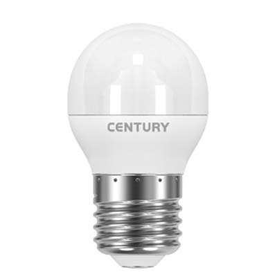 Lampada led sfera onda century naturale volt 230 watt 8 lumen 830 e27 (10 pezzi) Century