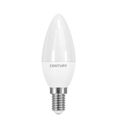 Lampada led oliva onda century naturale volt 230 watt 8 lumen 830 e14 (10 pezzi) Century