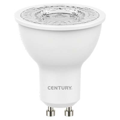 Lampada led dicroica gu10 lexar 110 century fredda volt 230 watt 6,5 lumen 570 (5 pezzi) Century