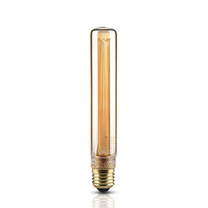 Bulbo LED - candela filamento artistico da 2W E27 T30 Amber Glass 1800K Â± 200K