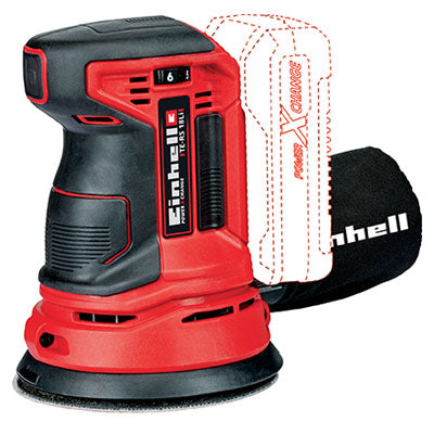 Levigatrice rotorbitale batteria te-rs18li einhell volt 18 x-change solo corpo macchina Einhell 