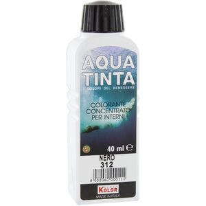 AQUATINTA PER INTERNI ML.40 312 NERO  PZ 10,0