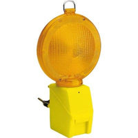 Lampeggiatore cantiere luce led giallo 