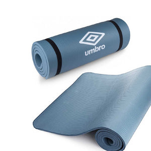 Umbro Tappeto Palestra Yoga Aerobica Pilates Fitness Palestra 190x58 cm Azzurro