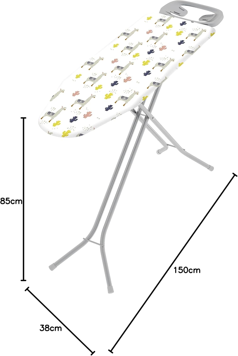 Asse da stiro CUPIDO 114x36 cm Colombo salvaspazione e con altezza regolabile