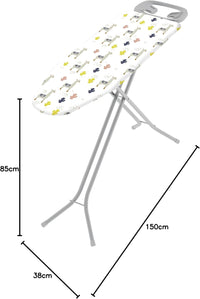 Asse da stiro CUPIDO 114x36 cm Colombo salvaspazione e con altezza regolabile