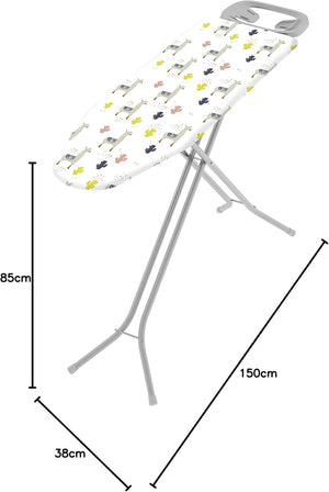 Asse da stiro CUPIDO 114x36 cm Colombo salvaspazione e con altezza regolabile