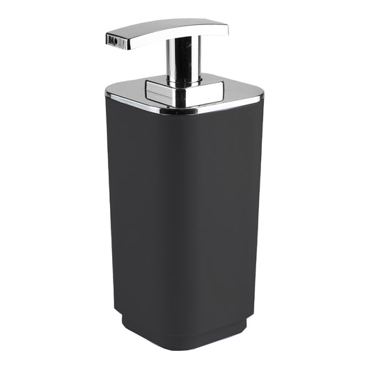 Dispenser Sapone da Bagno in Plastica Seventy Accessori Gedy Color: Nero opaco