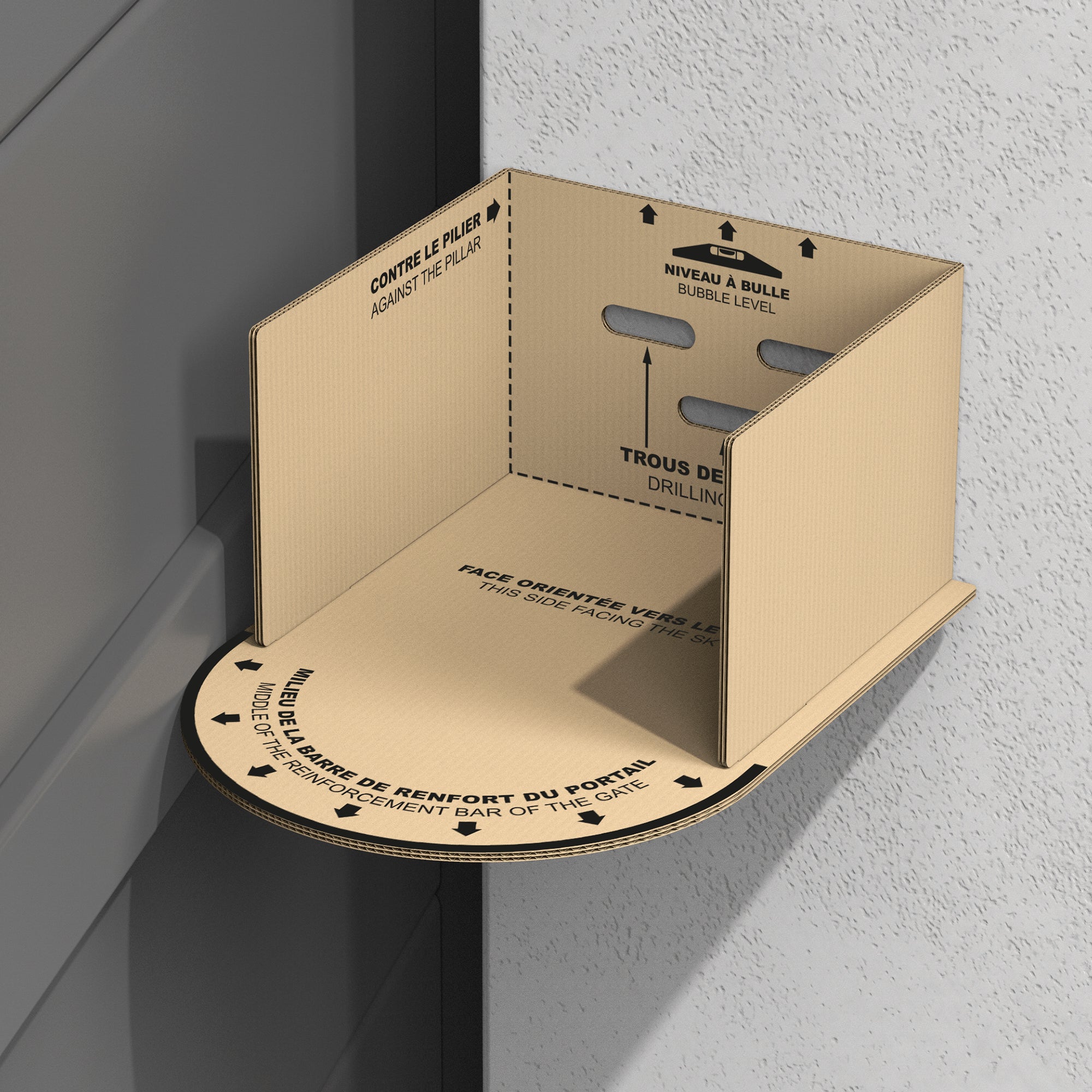 Apricancello Wifi a braccia articolate per cancelli a battente EXTEL Umii XB250 - Ante fino a 2,5 mt / 250 Kg. EXTEL