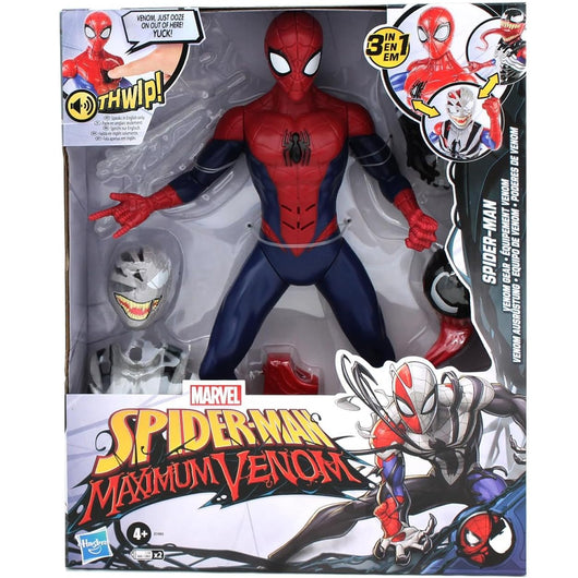 Hasbro Spiderman Venom Personaggio con Accessori Action Figure Idea Regalo