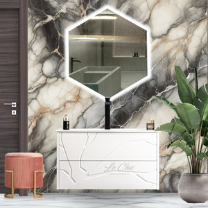 Mobile bagno moderno sospeso - 90x46