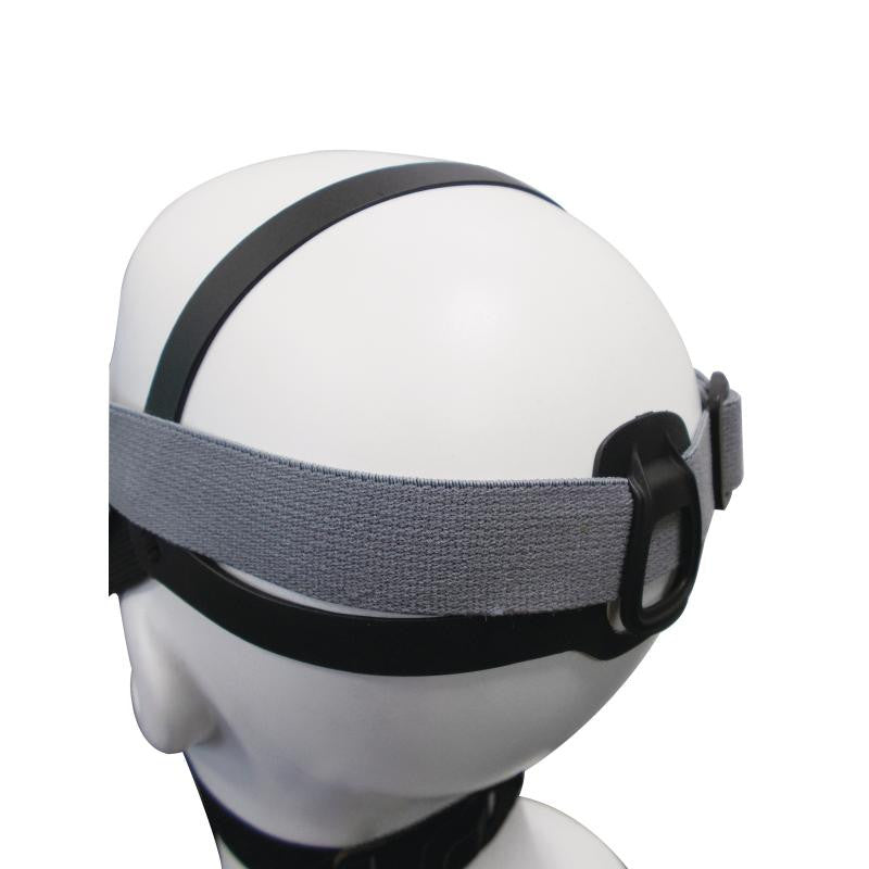 Semi Maschera Di Protezione In Polipropilene Con Comode Fasce Elastiche E Predisposizione Per 2 Filtri-M6400 Jupiter Deltaplus