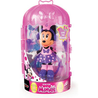 Minnie Glam & Train Bambola 15cm 12 Accessori Vestiti Intercambiabili Idea Regalo