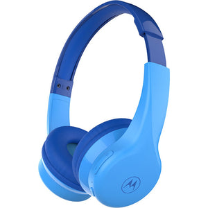 Motorola Sound Headphones MOTO JR300 Bambini Blu Bluetooth e Limitazione Audio