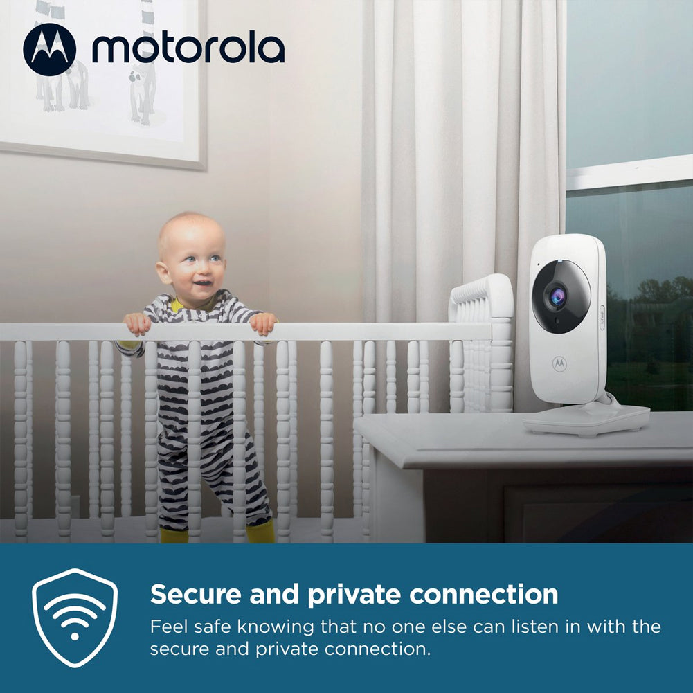 Motorola Nursery Baby Monitor VM482 Baby Monitor con Fotocamera Visione Notturna