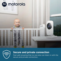 Motorola Nursery Baby Monitor VM482 Baby Monitor con Fotocamera Visione Notturna