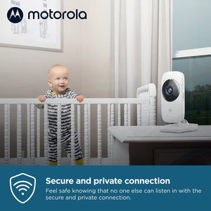 Motorola Nursery Baby Monitor VM482 Baby Monitor con Fotocamera Visione Notturna