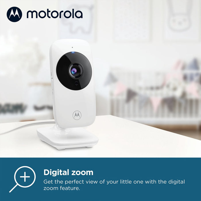 Motorola Nursery Baby Monitor VM482 Baby Monitor con Fotocamera Visione Notturna