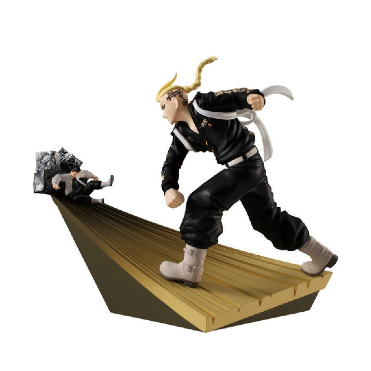 Personaggi Toman Heroic Scenes Tokyo Revengers Series Petitrama set 8 cm