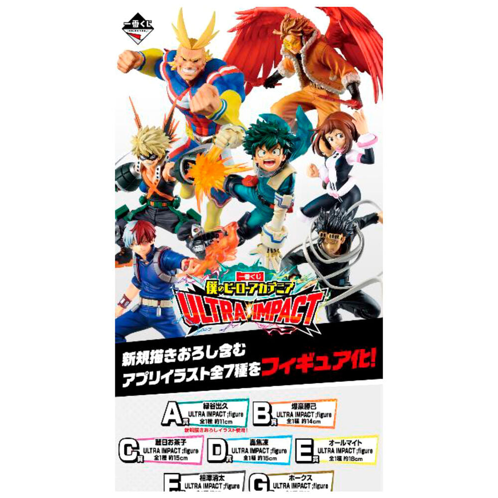 Pacchetto My Hero Academia Ichiban Kuji Ultra Impact