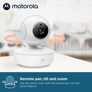 Motorola Nursery VM55 Baby Monitor con Fotocamera Notturna Wireless e Display