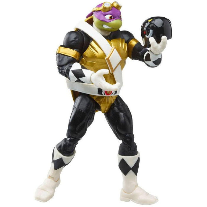 Power Rangers Tartarughe Ninja Donatello + Leonardo pack figure 15cm