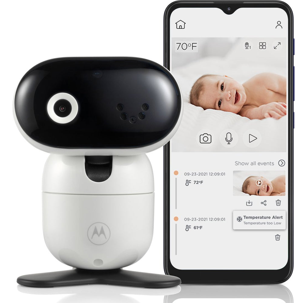 Motorola Nursery PIP1010 CONNECT Baby Monitor con Nursery App e Visione Notturna