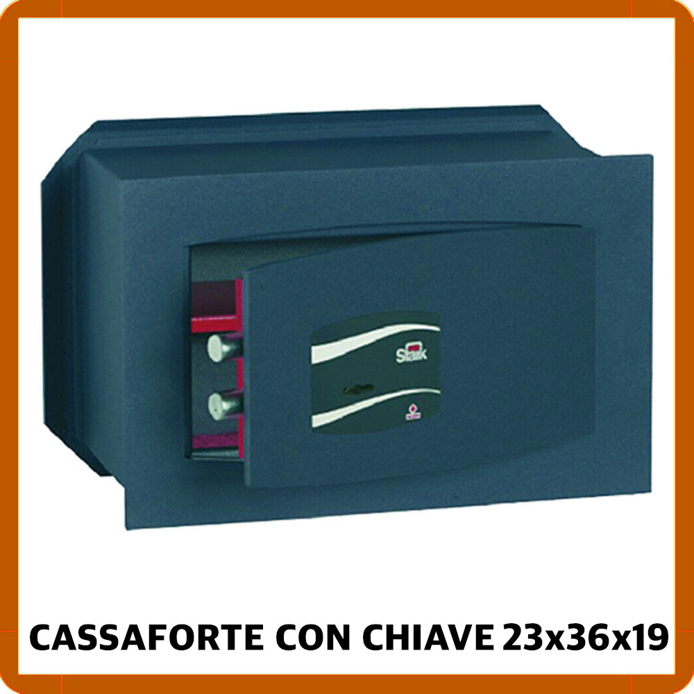 cassaforte da armadio a mobile con serratura chiave piccola incasso 300106