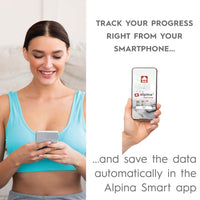 Bilancia Alpina Smart Home Pesapersone WIFI con Analisi Corpo e App Max 180kg