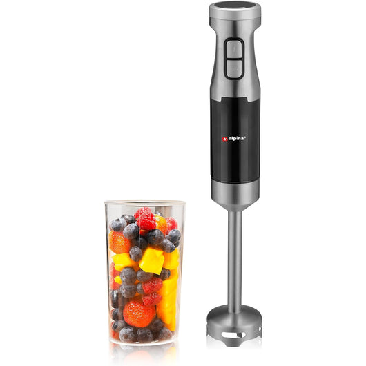 Frullatore Immersione Elettrico Mixer e Misurino 700ml 2 Velocità Potenza 1000W