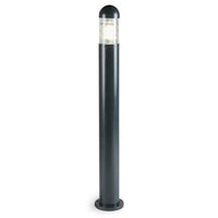 Lampada Paletto Alto per Giardino Colore Grigio per Esterno Linea Torch Livos