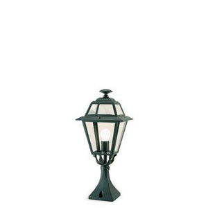 Lampada Palo Paletto da Cancello Colore Grigio per Esterno Linea Elegance Livos