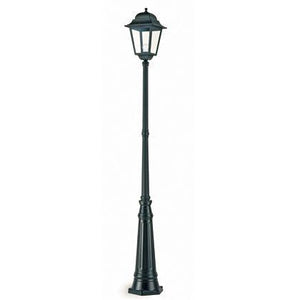 Lampada Palo Alto per Giardino Colore Nero per Esterno Linea Maxi Quadrata Livos