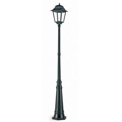 Lampada Palo Alto per Giardino Colore Nero per Esterno Linea Maxi Quadrata Livos