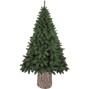 Base Supporto Albero di Natale Tronco Natalizio Attacco Universale Altezza 33 cm