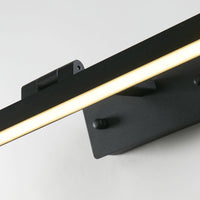 Applique Moderna Corfù Acciaio Nero Alluminio Led 7,86W 3000K