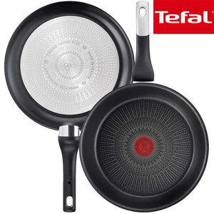 Tefal Unlimited Set di 3 padelle da 24/28 cm e pentola wok da 28 cm Antiaderente