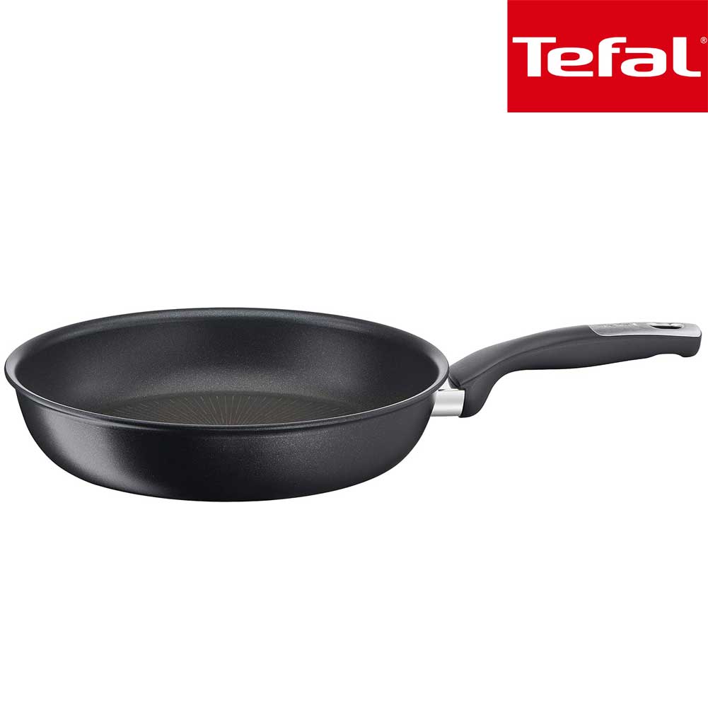 Tefal Unlimited Set di 3 padelle da 24/28 cm e pentola wok da 28 cm Antiaderente