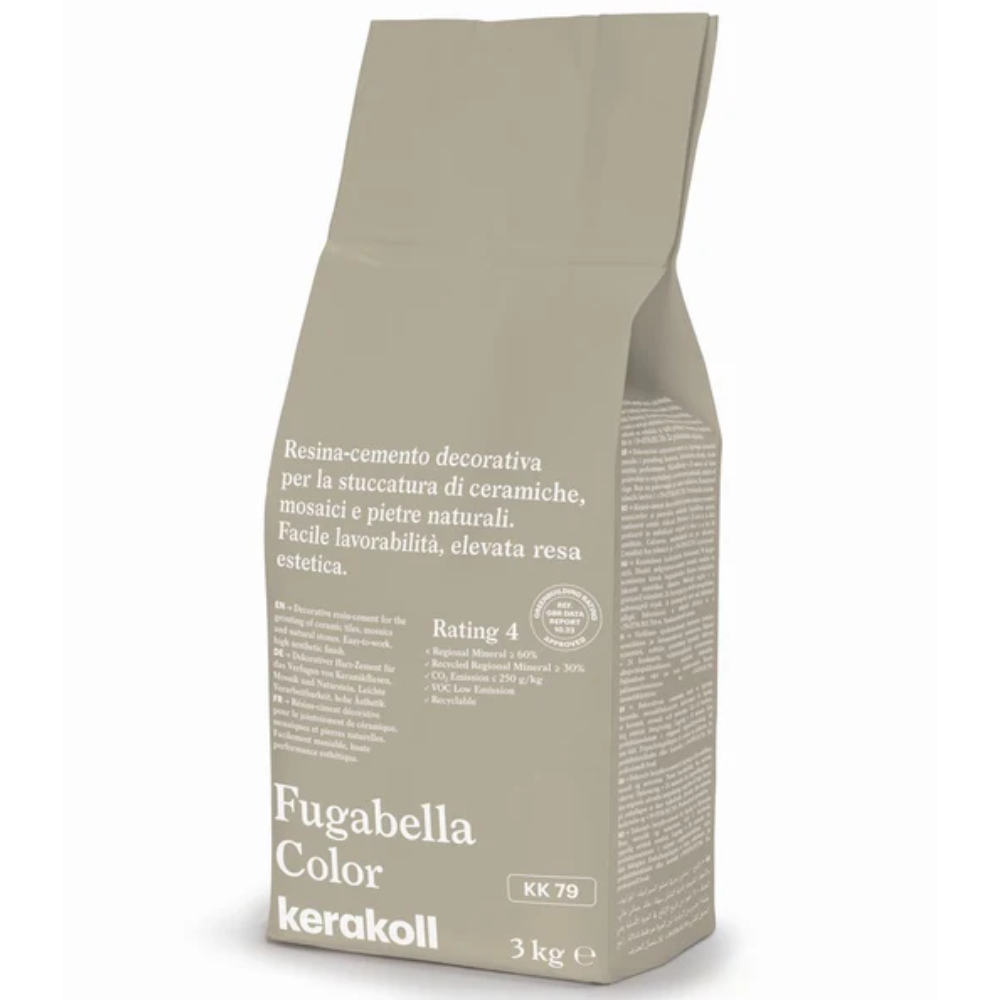 Stucco ibrido piastrelle fugabella impermeabile resistente confezione 3 kg *** colore kk 79, confezione 1