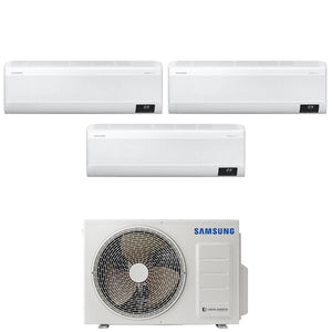 Climatizzatore Condizionatore Samsung Trial Split Inverter serie WINDFREE ELITE 7+7+9 con AJ052TXJ3KG/EU R-32 Wi-Fi integrato 7000+7000+9000