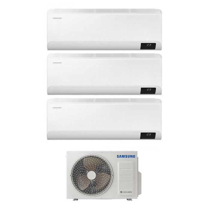 Climatizzatore Condizionatore Trial Split Inverter Samsung Serie Windfree Avant 7000+9000+12000 btu con AJ052TXJ3KG A+++ Wi-Fi 7+9+12 R-32 - NOVITA'