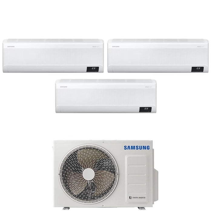 Climatizzatore Condizionatore Samsung Trial Split Inverter serie WINDFREE ELITE 7+9+12 con AJ052TXJ3KG/EU R-32 Wi-Fi integrato 7000+9000+12000